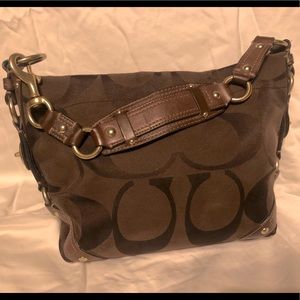 Coach Carley Purse (Brown Coach w/ Brass accents)